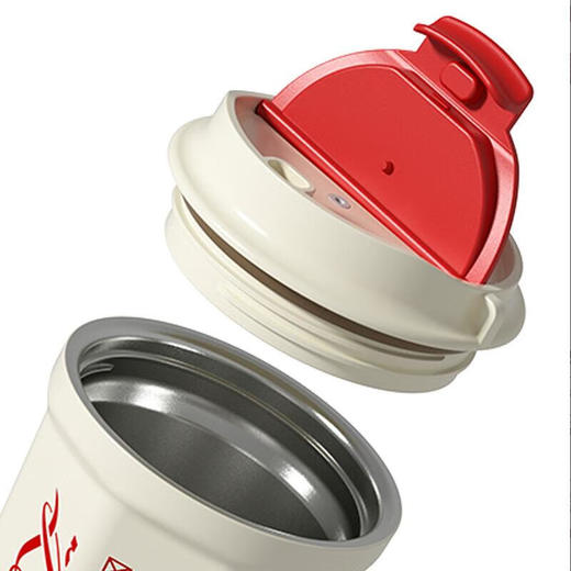 格沵可口可乐联名款菱形390mL咖啡杯红色GPS-2124VP-CCR 商品图2