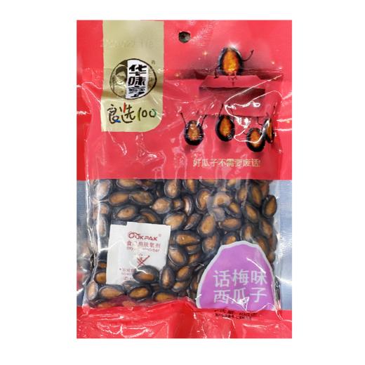 华味亨话梅西瓜子188g 商品图0
