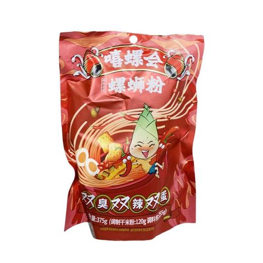 嘻螺会柳州螺蛳粉双臭双辣双蛋375g 商品图0