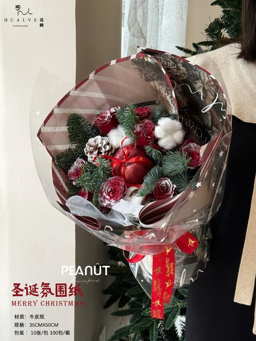 *【圣诞包装】圣诞氛围纸35*50cm10张/包 商品图6