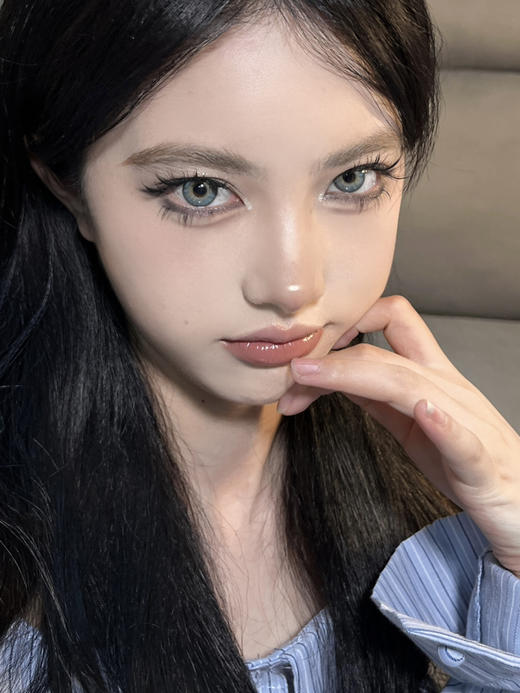 【月抛 】Papadox孔雀珠宝 14.5mm   【一盒2片，一盒里是同一度数，不同度数需要买两盒】 商品图3