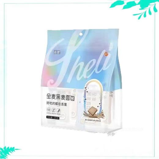 舌里 全麦黑麦面包 200g/袋 商品图2