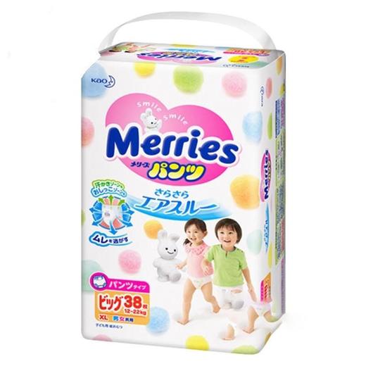 花王妙而舒学步裤婴儿纸尿裤XL38片 商品图0