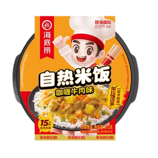 海底捞咖喱牛肉方便米饭272g 商品图0