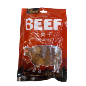 金碧富城牛肉干（香辣味）70g