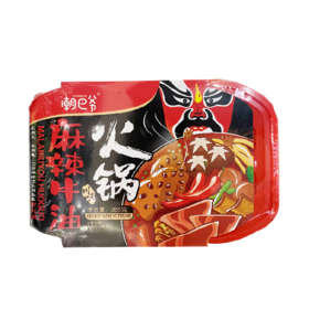 潮巴爷自热麻辣牛油川味火锅350g