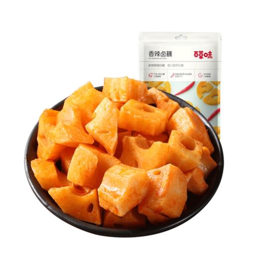 百草味香辣卤藕180g 商品图0