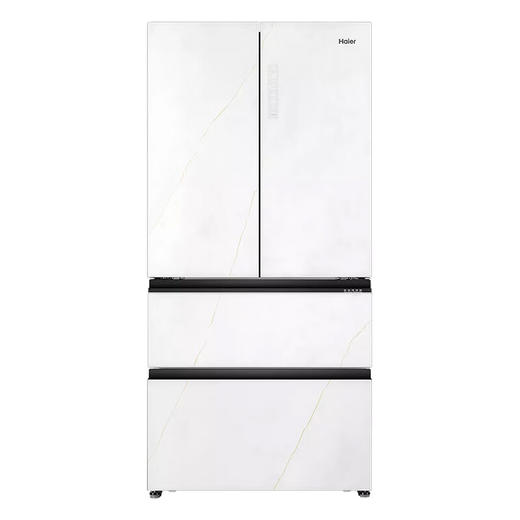 海尔（Haier）461升 全空间保鲜 一级双变频节能 变温超薄 法式多门 零嵌入 智能wifi EPP超净系统 BCD-461WGHFD14WYU1 商品图0