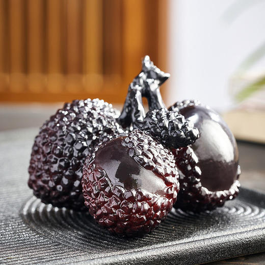 变色荔枝茶宠摆件精品可养玩创意个性茶道茶具配件 商品图8