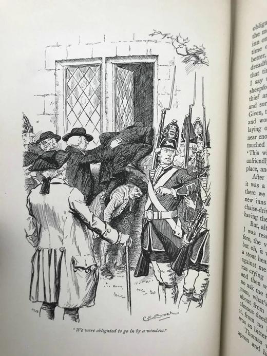 1895年 约翰·高尔特《教区编年史/艾尔郡的遗产受赠者》 CE布洛克数十幅插图 漆布精装32开 商品图6