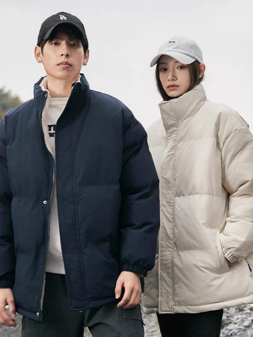 【GZ】无忧购秋冬情侣男女可穿羊羔毛宽松立领时尚棉服9002（截单后3-5天发货) 商品图1