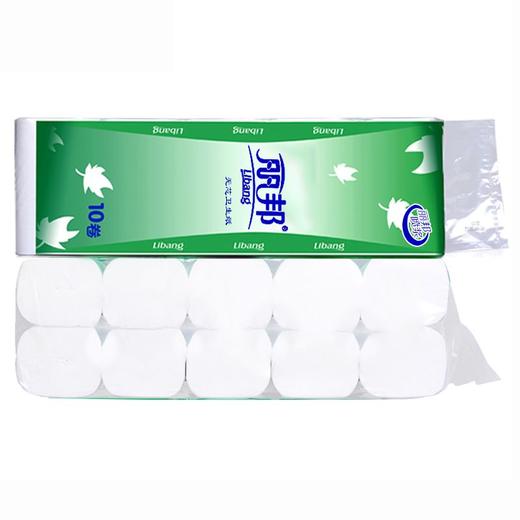 丽邦平纹卫生纸10卷1300g 商品图0