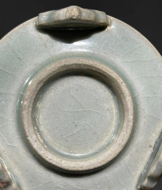 龙泉窑粉青釉奁式三足炉，顺丰包邮 商品图10