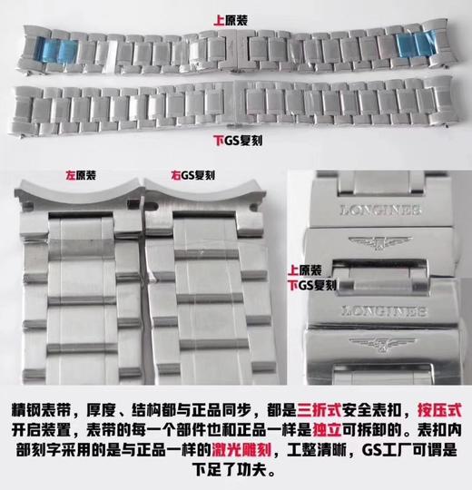GS浪琴名匠八针月相L2.673.4.78.6 复刻手表一比一手表n厂c厂zf厂vs厂clean厂noob厂广州手表测评  ​ 商品图9