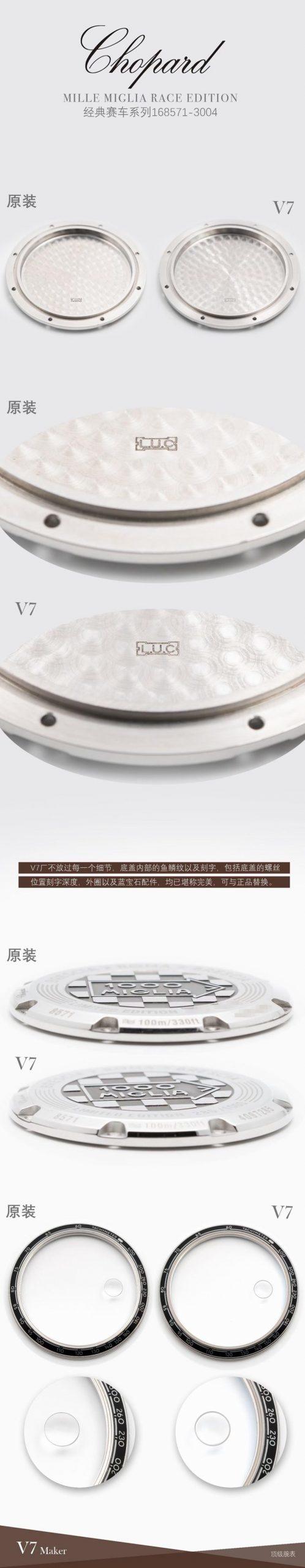 V7厂萧邦赛车系列7750复刻手表一比一手表n厂c厂zf厂vs厂clean厂noob厂广州手表测评 商品图5