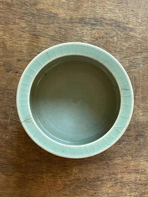 龙泉窑粉青釉奁式三足炉，顺丰包邮 商品图11