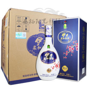 新疆白酒伊犁伊利伊力特柔和清香藏品1000ml*4瓶53度纯粮食酒