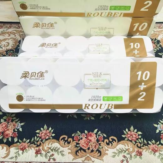 柔贝佳高密度精装卷纸1.92kg/提（12卷） 商品图1