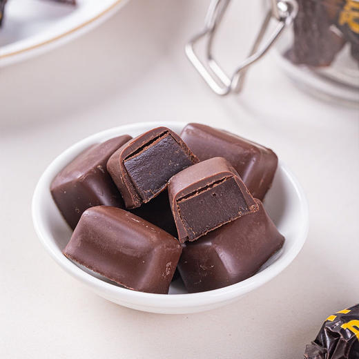 德国riesen太妃夹心黑巧克力150g 商品图2