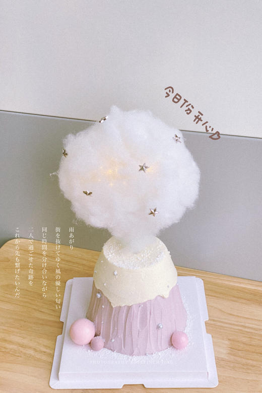 「女士」粉色富士山 微景观 加高 商品图0