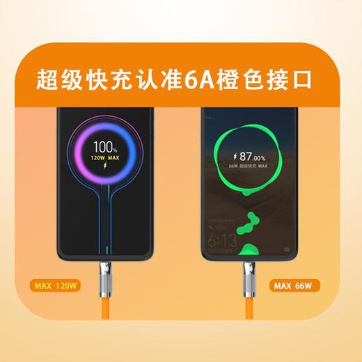 120W锌合金超级快充机客一拖三数据线三合一充电线适用于安卓苹果 商品图2
