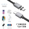PD100W双头type-c适用小米笔记本电脑快充C to Typec5A磁吸数据线 商品缩略图2