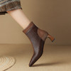 冬季新款，粗跟胎牛毛短靴LD-6631 商品缩略图12