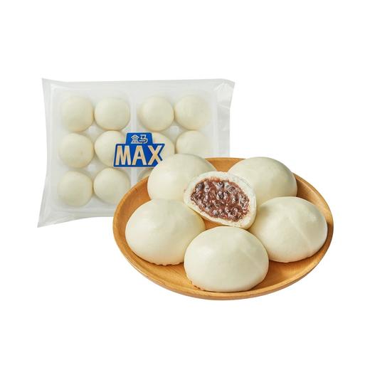 盒马 MAX 手作流心红豆包 600g（冷藏） 商品图0