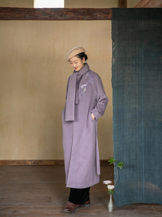 牧衣游原创 进口澳毛羊毛呢围巾舒适保暖 暖冬【不支持会员折】 商品图1