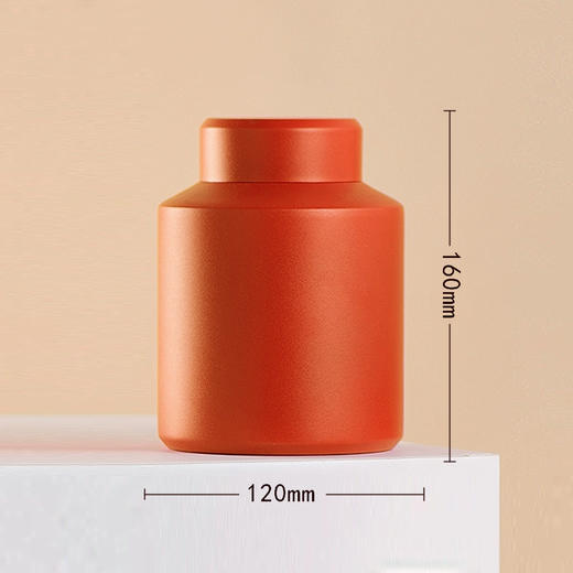 观-中号单罐【橙色】40元 一套/一件60套 商品图2