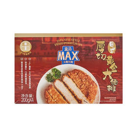 盒马 MAX 日式厚切黄金大猪排 200g*4