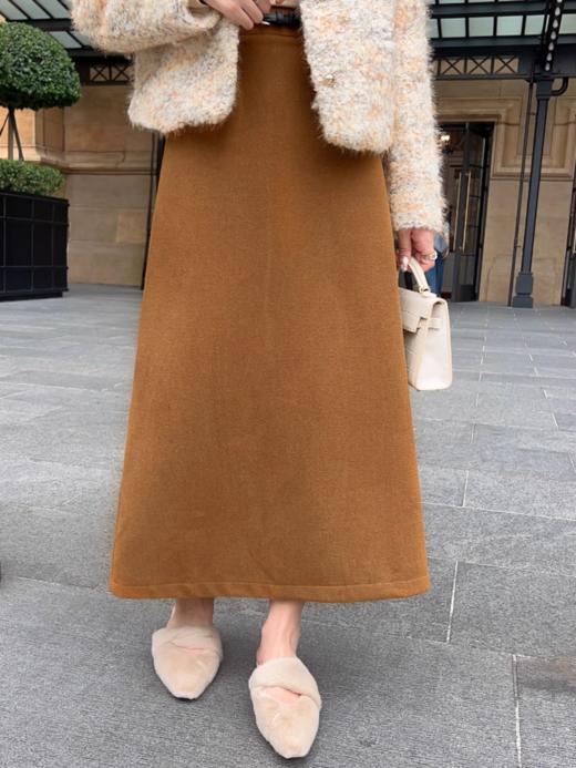 张心子【彩织毛球 】慵懒风日系宽松套头毛衣女秋冬新款时尚上衣  U2311018 商品图6