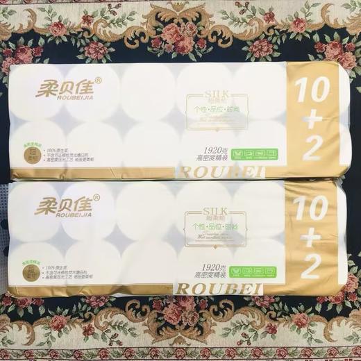 柔贝佳高密度精装卷纸1.92kg/提（12卷） 商品图0