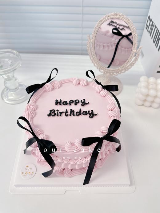 多款式芭蕾风甜美可爱丝带蝴蝶结蛋糕-低糖处理无添加 商品图3