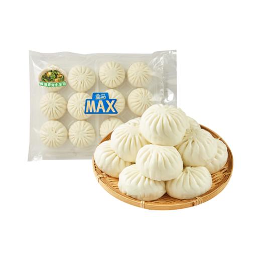 盒马 MAX 麻油青青小菜包 600g（冷藏） 商品图0