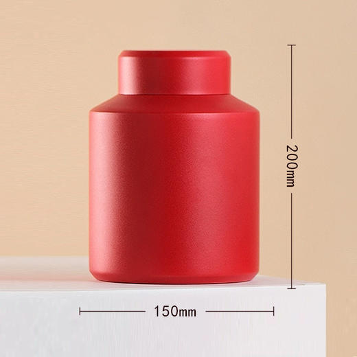 观-大号单罐【红色】50元 一套/一件36套 商品图2