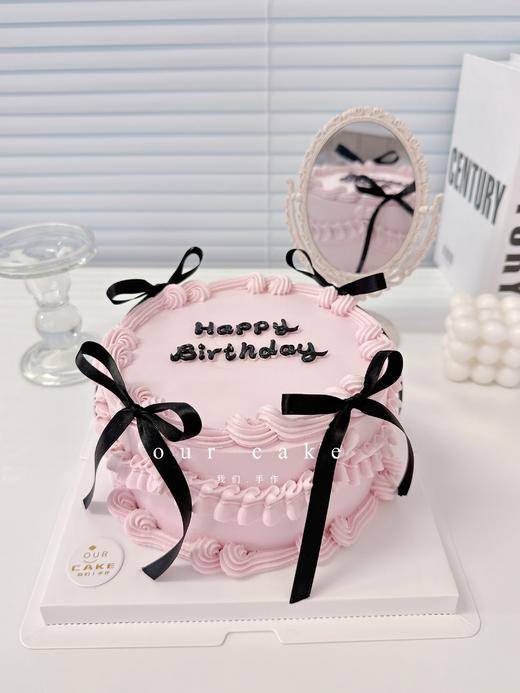 多款式芭蕾风甜美可爱丝带蝴蝶结蛋糕-低糖处理无添加 商品图1