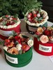 【圣诞花盒】圣诞绒布花盒（22*13cm) 商品缩略图4
