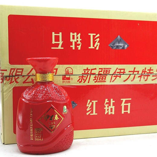 新疆特产伊犁地区伊力春红钻石50度500ml整箱6瓶浓香型白酒纯粮食酿包邮 商品图2