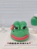 悲伤蛙卡通立体蛋糕（绿色素重！介意慎拍！）-低糖处理无添加 商品缩略图3