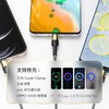 三合一快充数据线100W二拖三闪充适用苹果华为手机平板ipad安卓 商品缩略图1