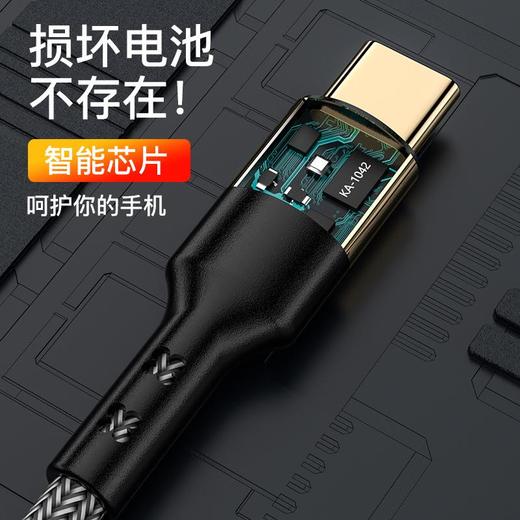 PD快充线CTOC60W双头适用于type-c3A苹果15充电线iphone15数据线 商品图3