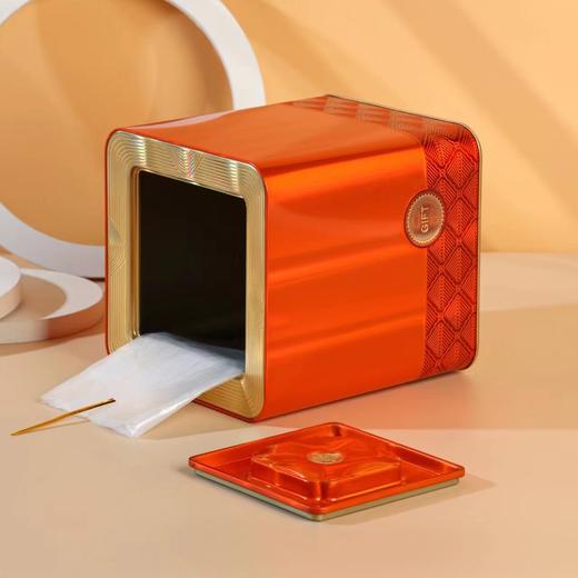 167正方罐【橙】18元 一套/一件24套 商品图1