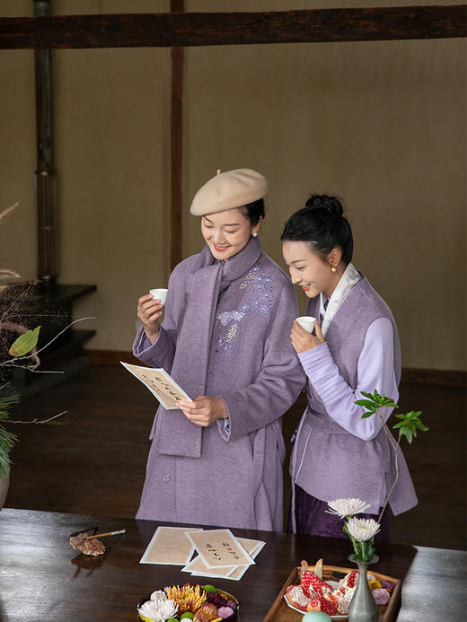 牧衣游原创 进口澳毛羊毛呢围巾舒适保暖 暖冬【不支持会员折】 商品图2