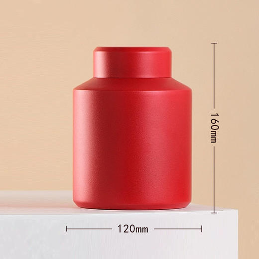 观-中号单罐【红色】40元 一套/一件60套 商品图2