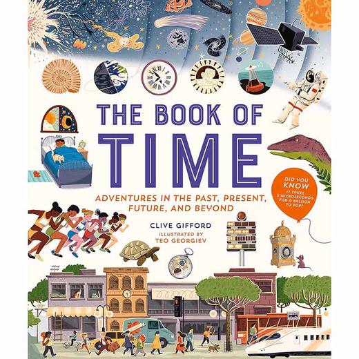 时间之书 儿童科普绘本故事书 Clive Gifford 英文原版 The Book of Time 8-11岁 商品图0