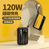 120W跨境自带线10000毫安快充电宝迷你小巧礼品移动电源 商品缩略图2