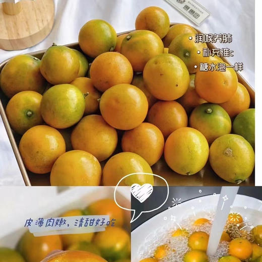【脆蜜金柑中大果】桔满糖融安甜心桔，有一种果子天生就讨喜不仅大吉大利，而且招财进宝，水灵灵的金桔，蜜思念味 商品图3