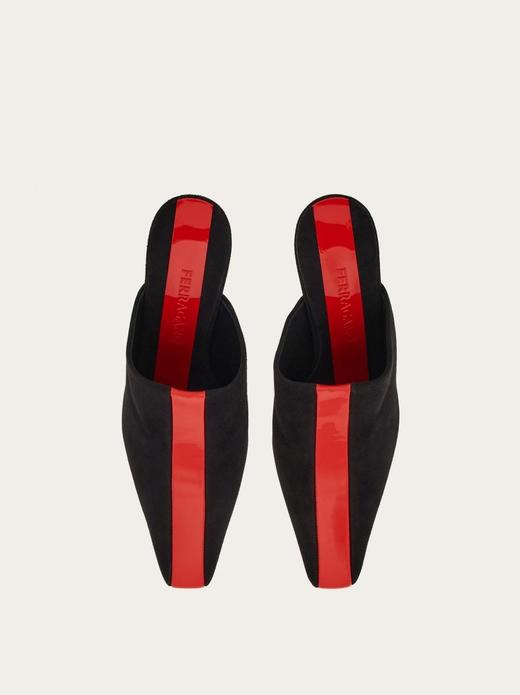 【特价商品不退不换】FERRAGAMO 菲拉格慕 高跟鞋女  0766421-001 .【鞋底有膜，试穿小心】（暂无品牌物料包装） 商品图1