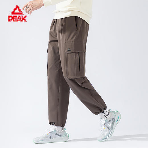 匹克2023年冬季新款时尚系列男款梭织长裤DF334201 商品图12